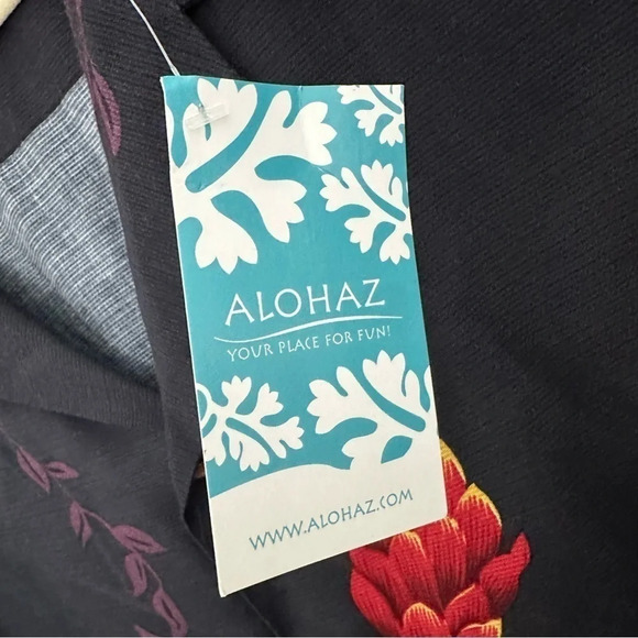 Two Palms Aloha Hawaiian Floral Rayon Shirt 2XL - Picture 5 of 9